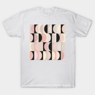 Mid-Century Modern Shapes / Vintage Blush T-Shirt